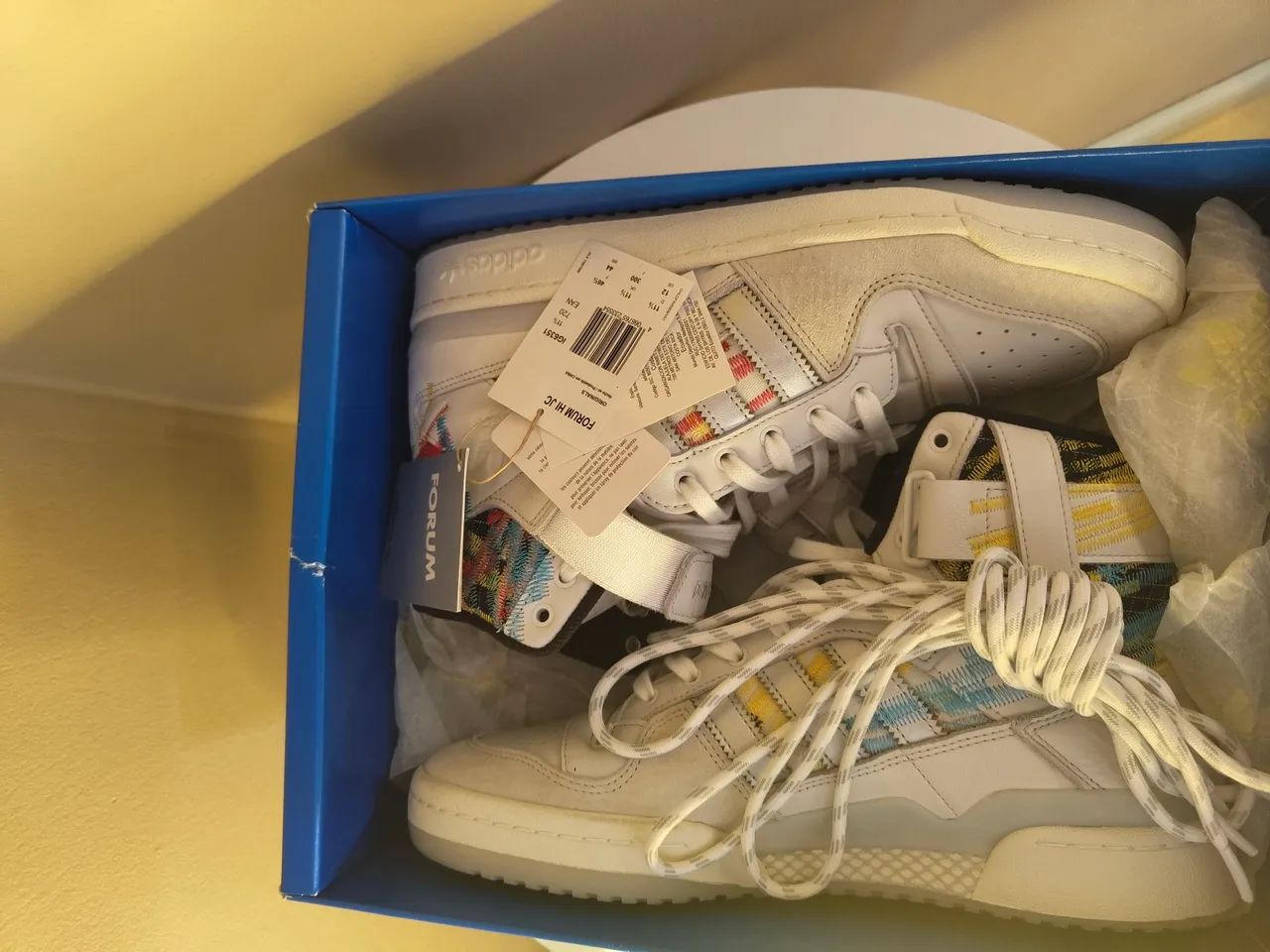 Jacques Chassaing x adidas Forum High Consortium Core White
