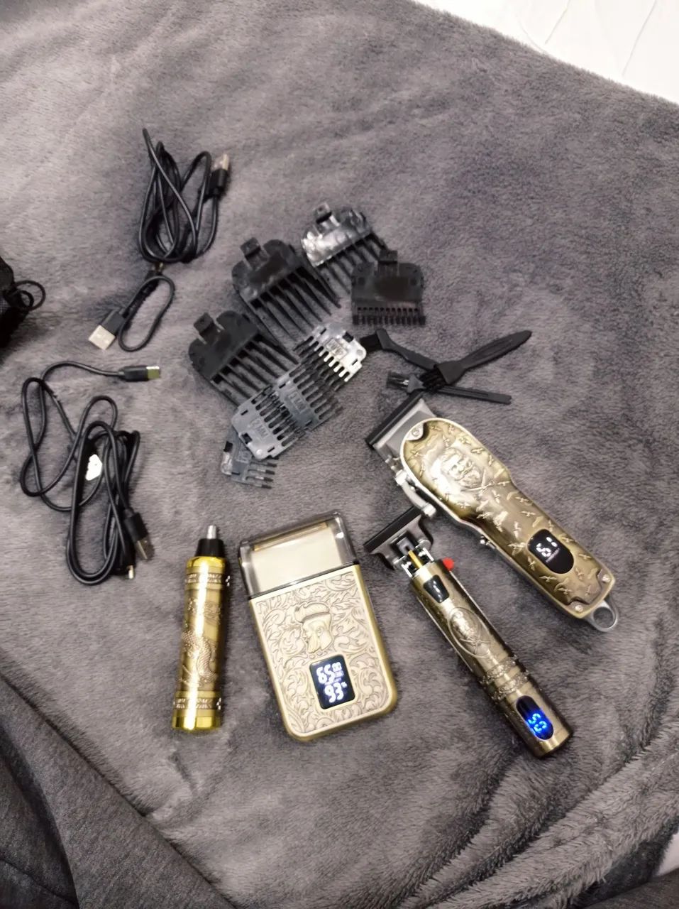 Conjnto/ máquina de cortar cabelo - Foto 2