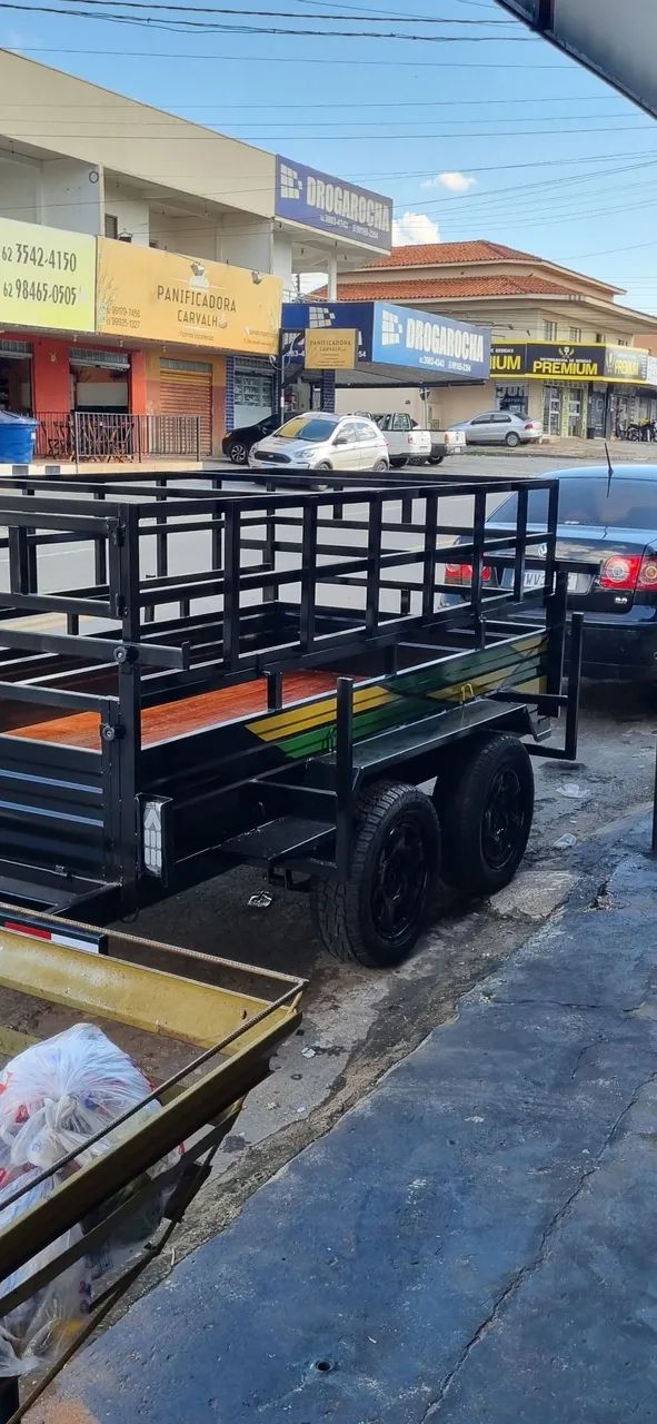 Carretinha c/ sob grade trucada 