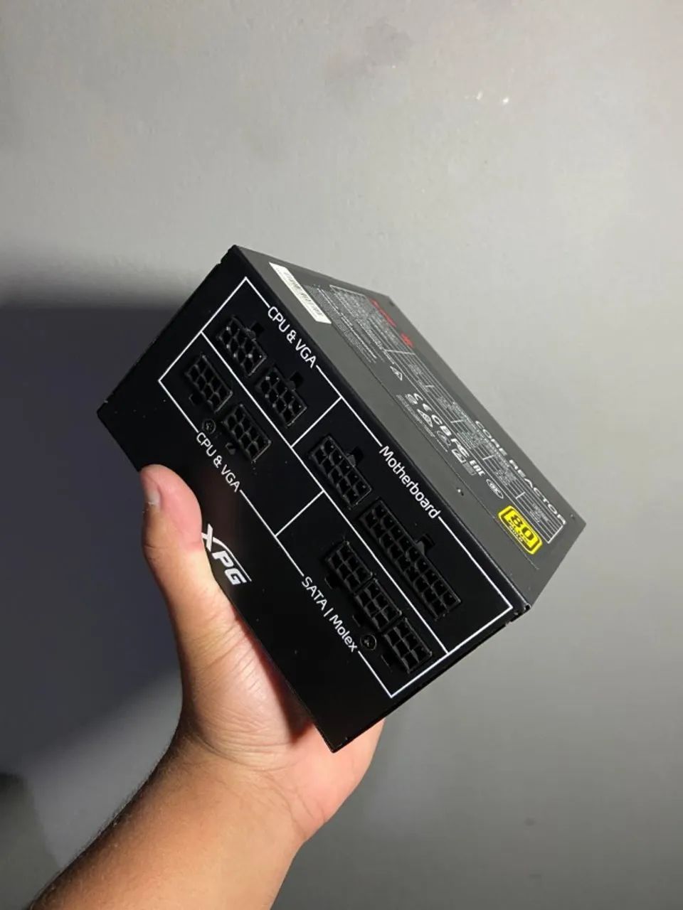 Fonte XPG Core Reactor 650W 80 Plus Gold Full Modular + Cabos - Foto 4