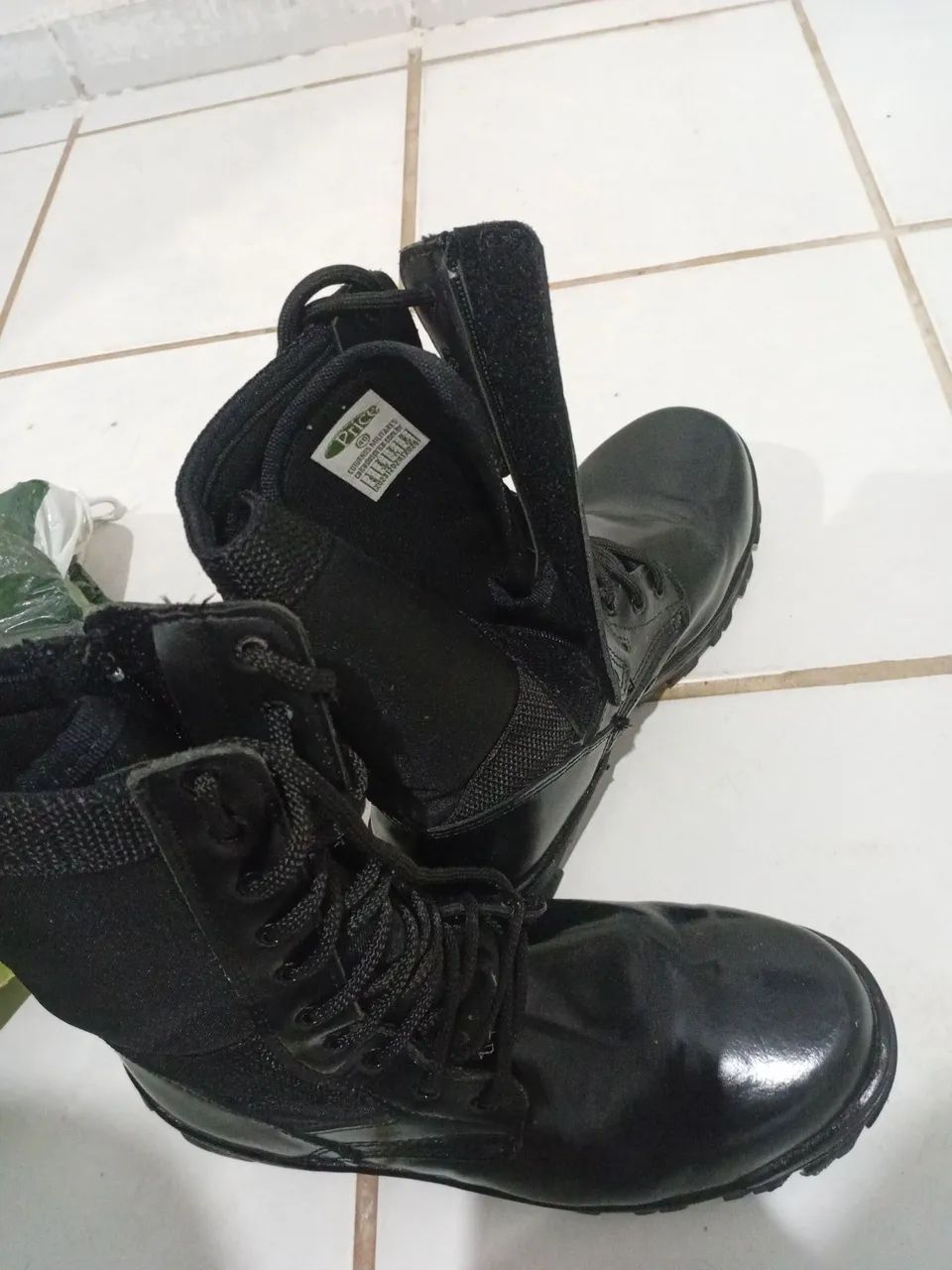 Coturno Militar Pricer Troller com zíper. Tamanho 40 - Foto 2