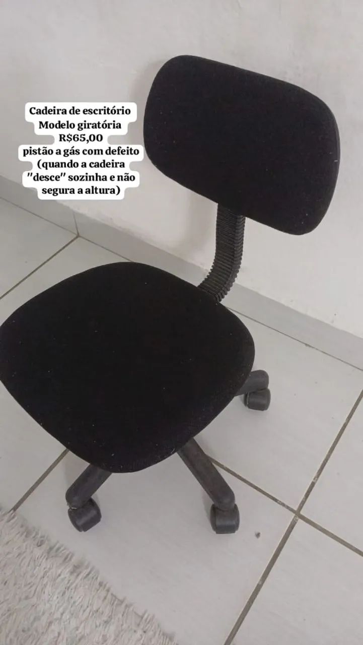 Cadeira de escritório giratória  - Foto 3
