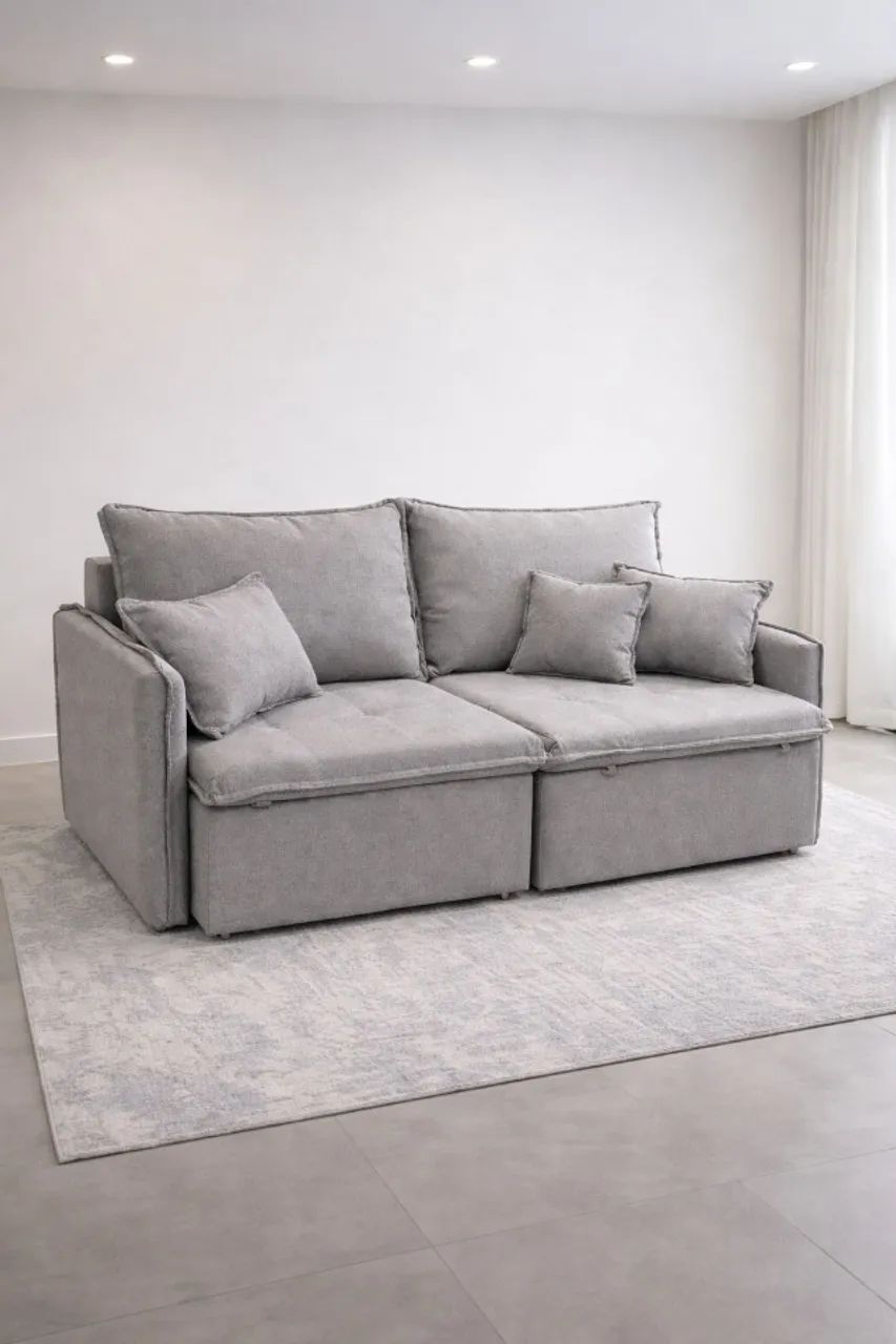 Sofá Cama New Onix 4 Lugares 2,20m