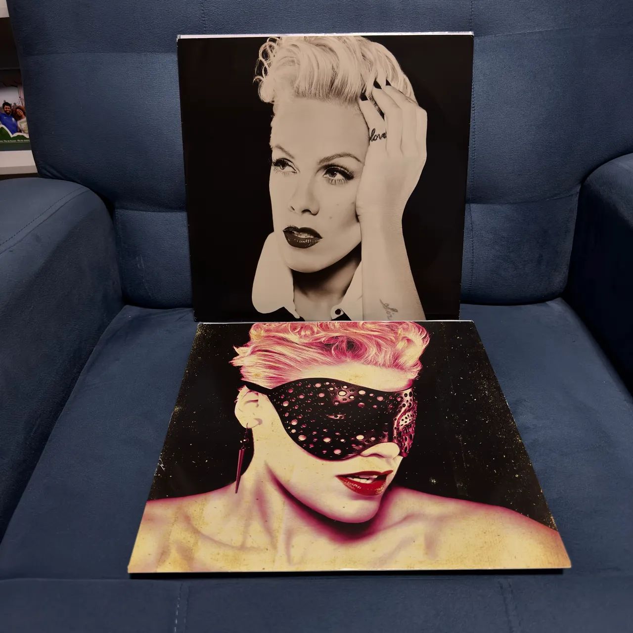 Lp vinil Pink The Truth about love (raro) - Foto 4