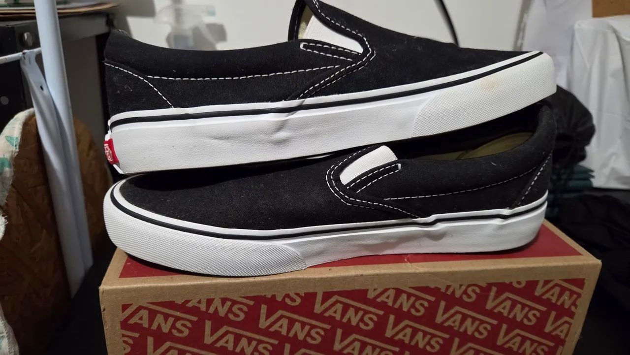Tênis Vans - Slip On - Preto