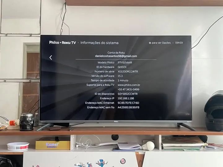 TV 50 POLEGADAS PHILCO 4K ROKU - Foto 3