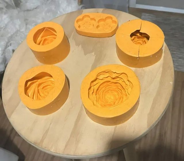 Conjunto moldes de silicone