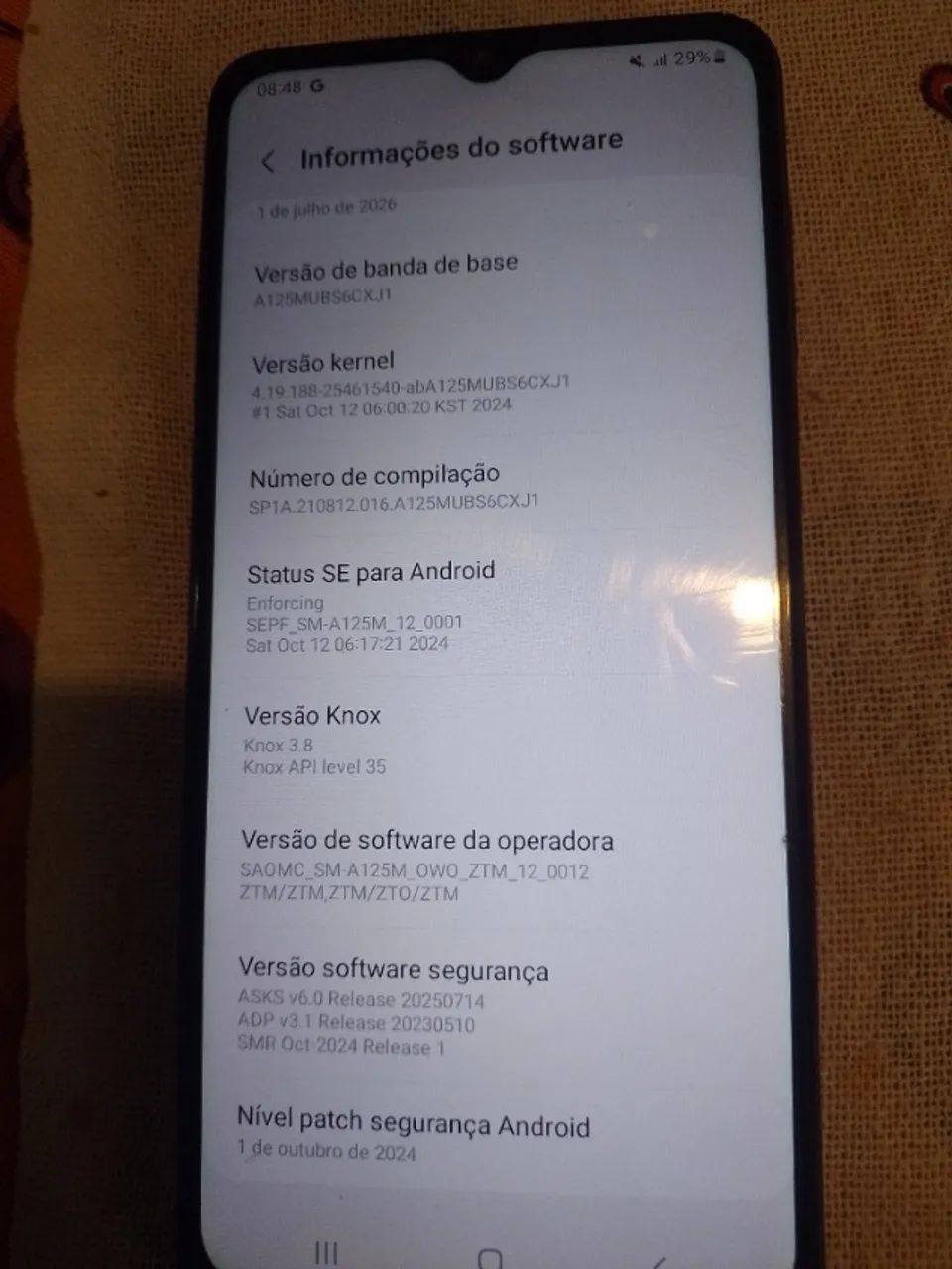 Celular Samsung A12