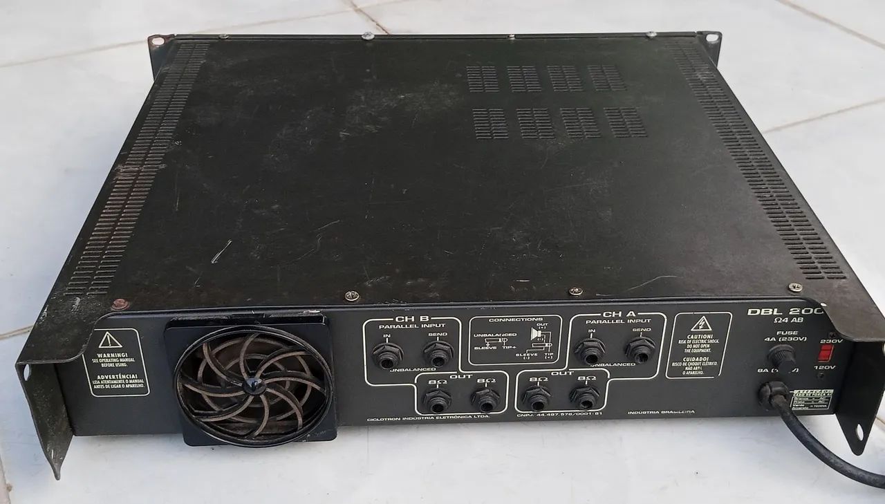 Amplificador dbl 2000 - Foto 3