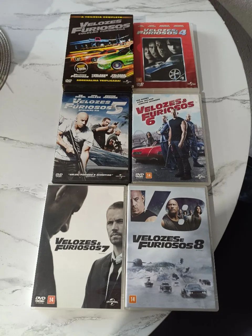 Coleção velozes e furiosos original 