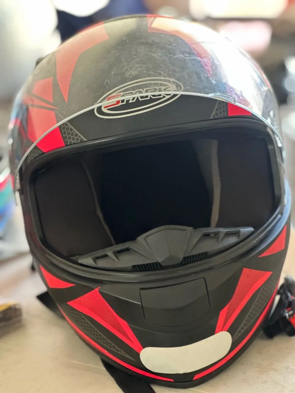 CAPACETE FEMININO SPARK ROSA - Foto 2
