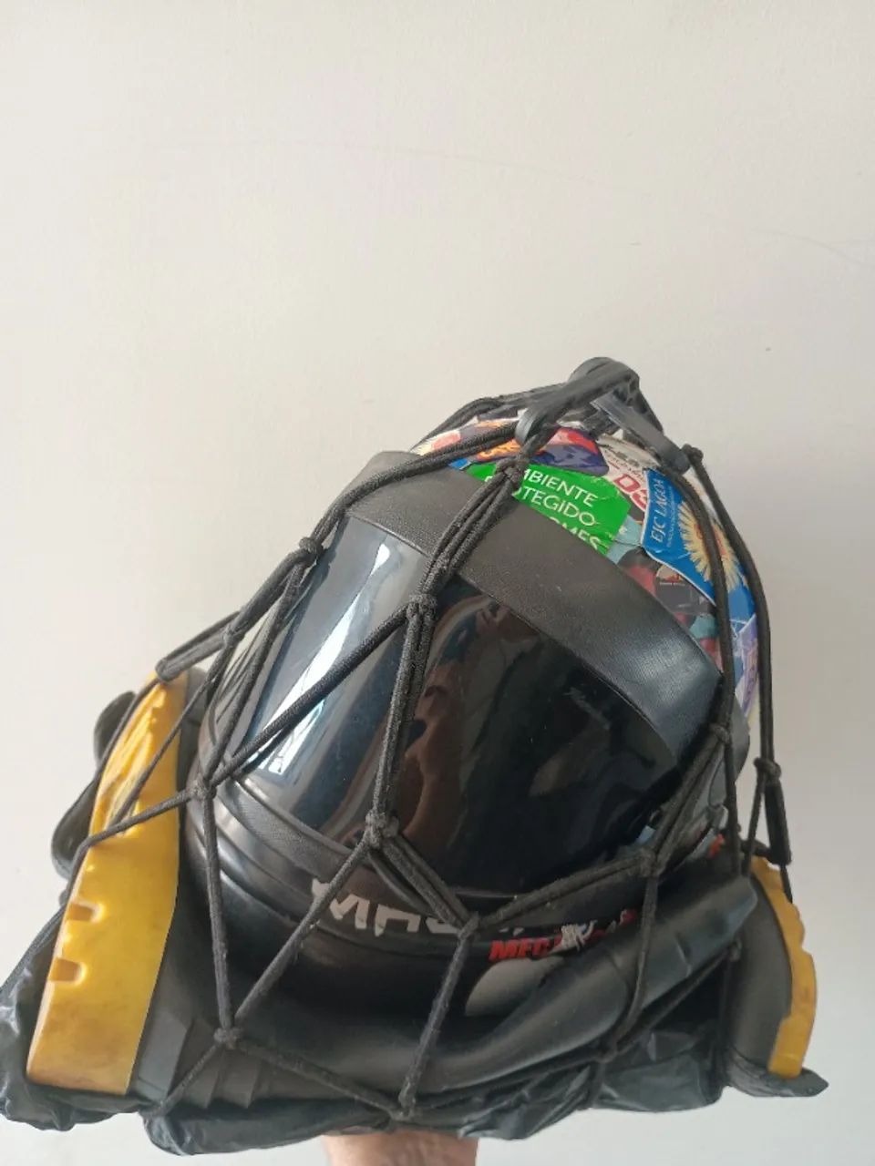 Capacete+ capa + bota. - Foto 5
