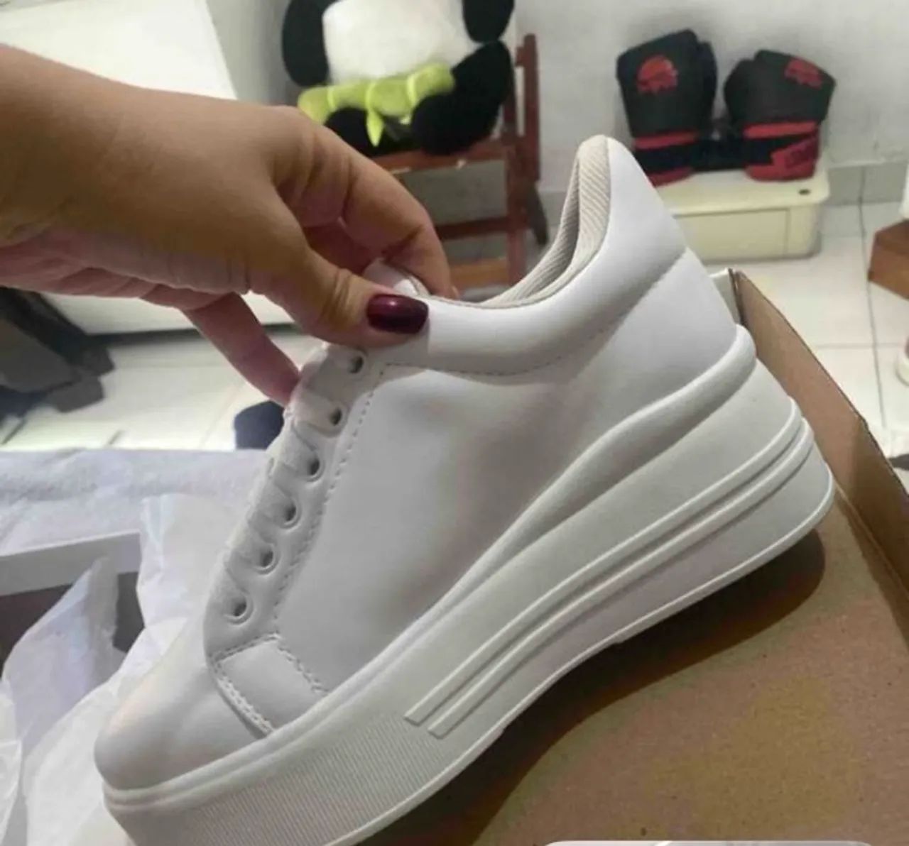 Tênis feminino casual Plataforma  - Foto 3