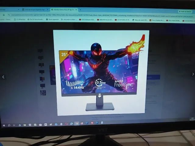 Monitor VST 21.5 polegadas novo pouco uso - Foto 5