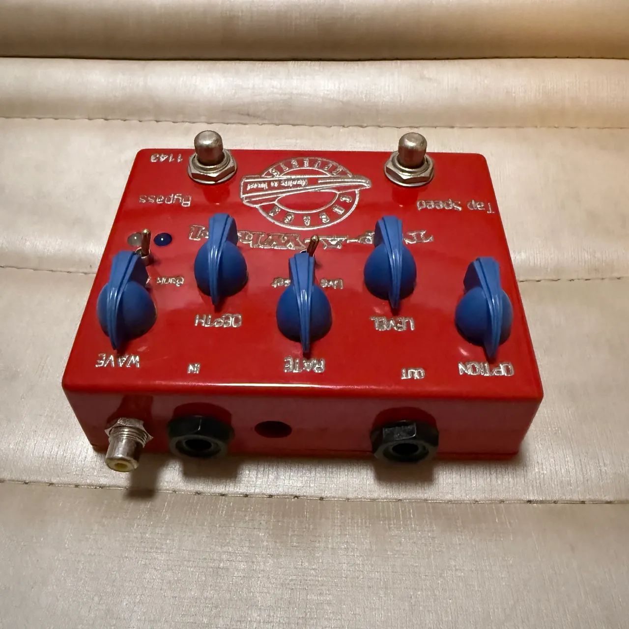 Pedal Tremolo Cusak Effects - Tap a Whril - Super Conservado!!! - Foto 4