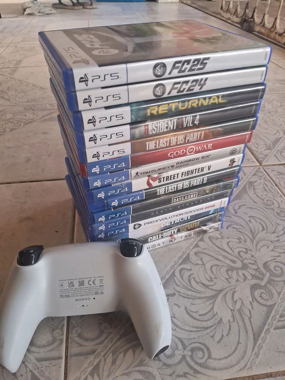 Combo 15 jogos +controle ps5 - Foto 4