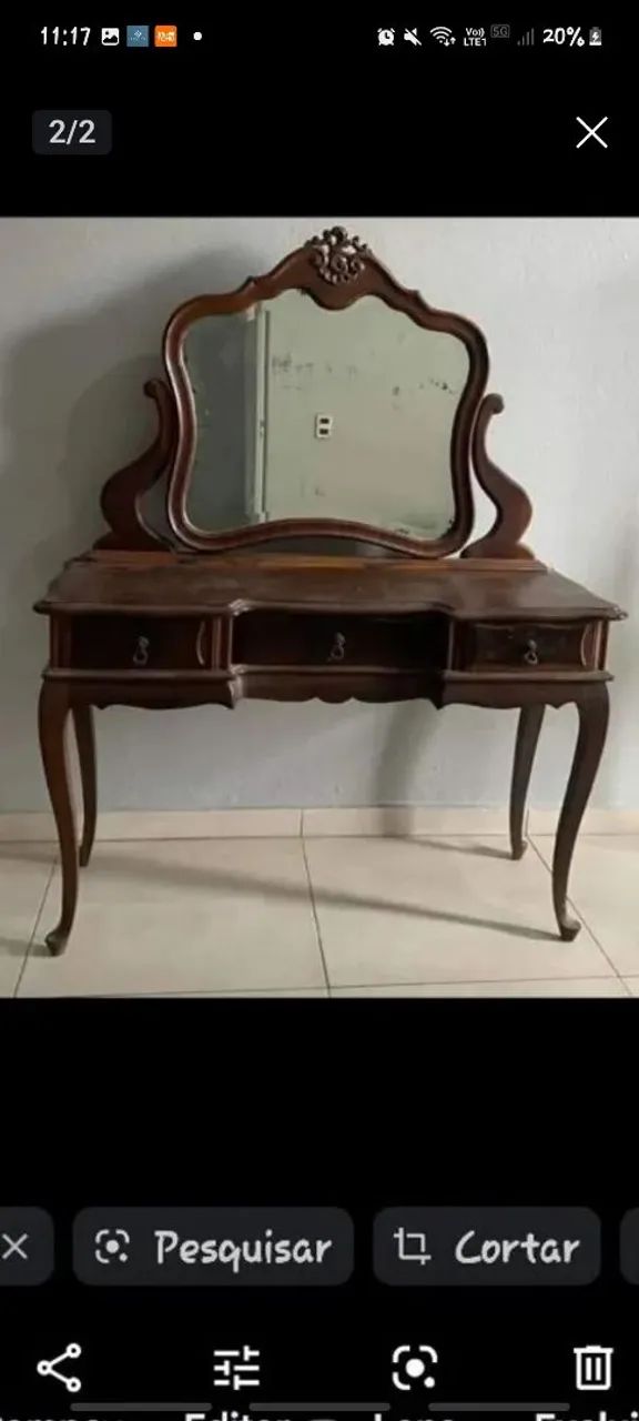 Penteadeira antiga 650,00 - Foto 5
