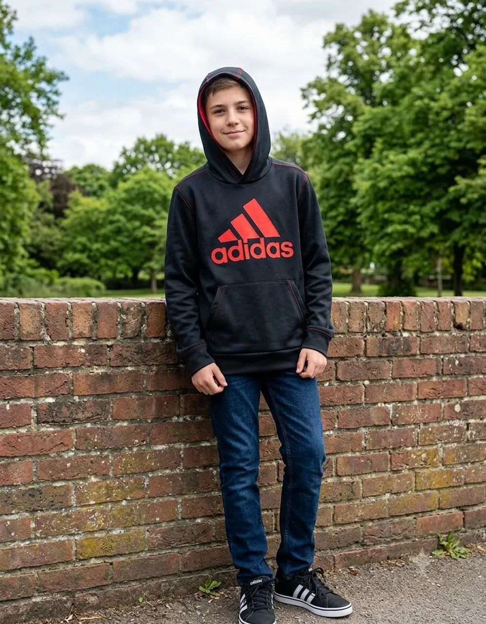Moletom Adidas juvenil 
