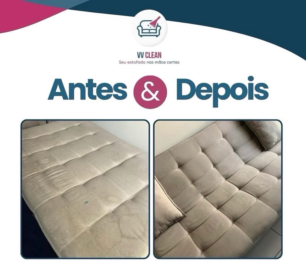 Limpeza e Higienização de Estofados - VV Clean - Foto 4