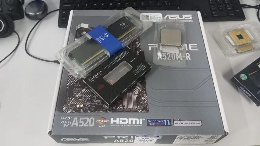 Kit AMD completo - Ótimo para PC de uso diário