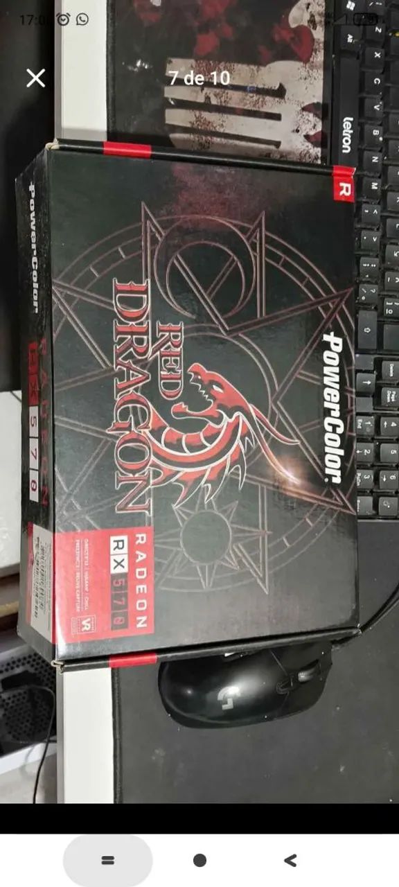  RX570  4g RED DRAGON - Foto 2