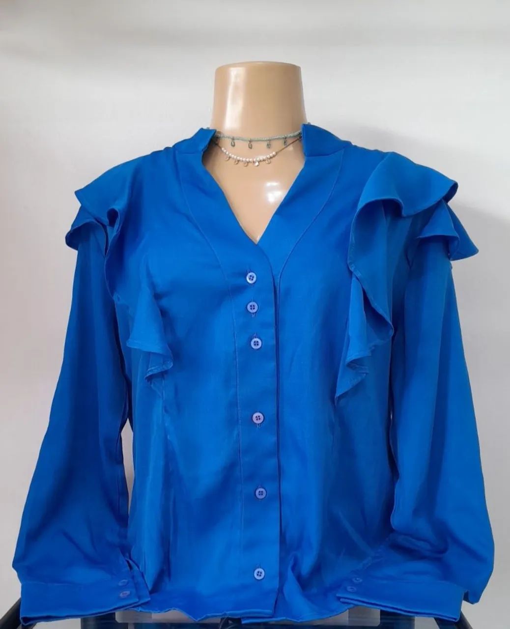 Blusas Plus size de manga e tercido 