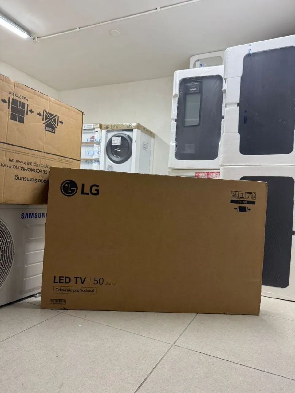 Smart tv LG 50 polegadas 4k controle smart magic nova<br> - Foto 3
