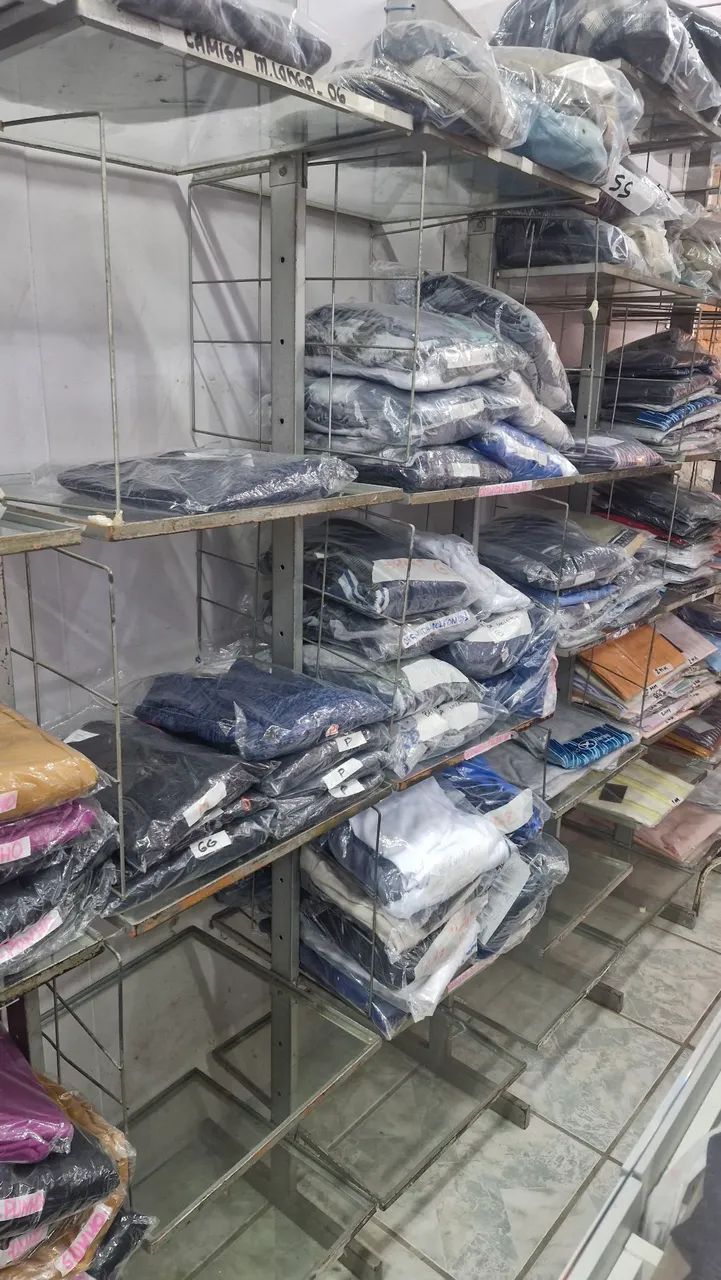 Estante para loja roupas, peças ou estoque - Foto 2