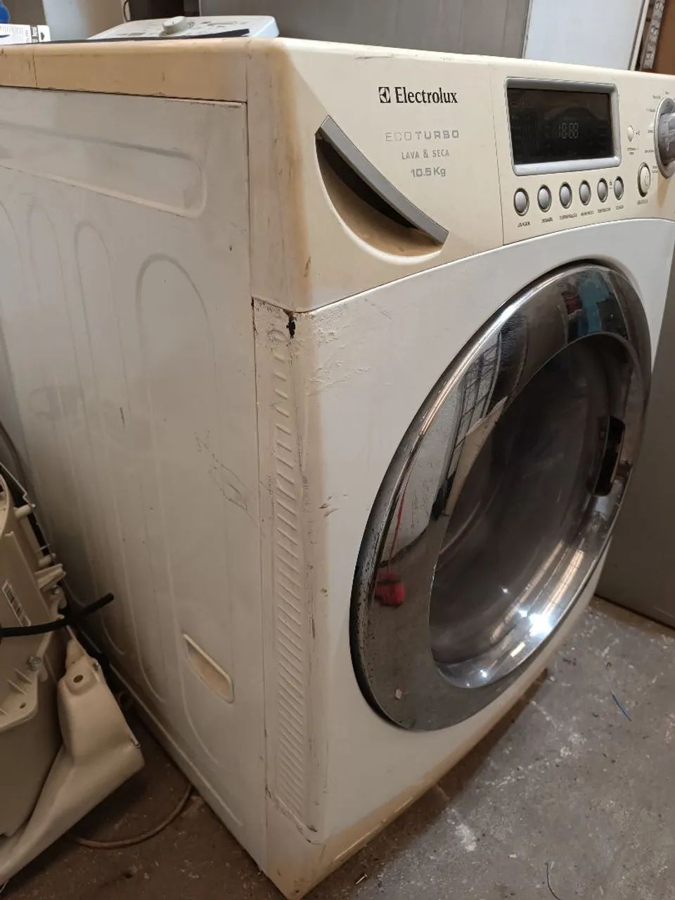Lava e seca Electrolux ecoturbo 10 kg - Foto 4
