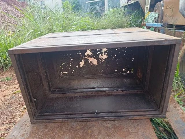 bau de ferro antigo - Foto 3