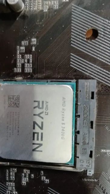 Kit placa mãe + processador ryzen 5 3400g