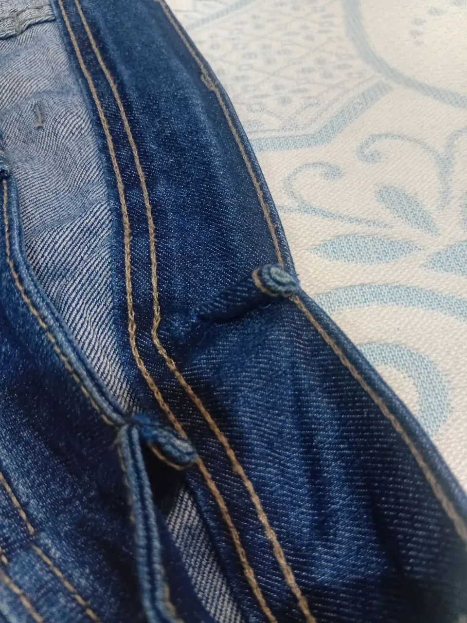 Bermuda Jeans 52 (veste até 56) - Foto 4