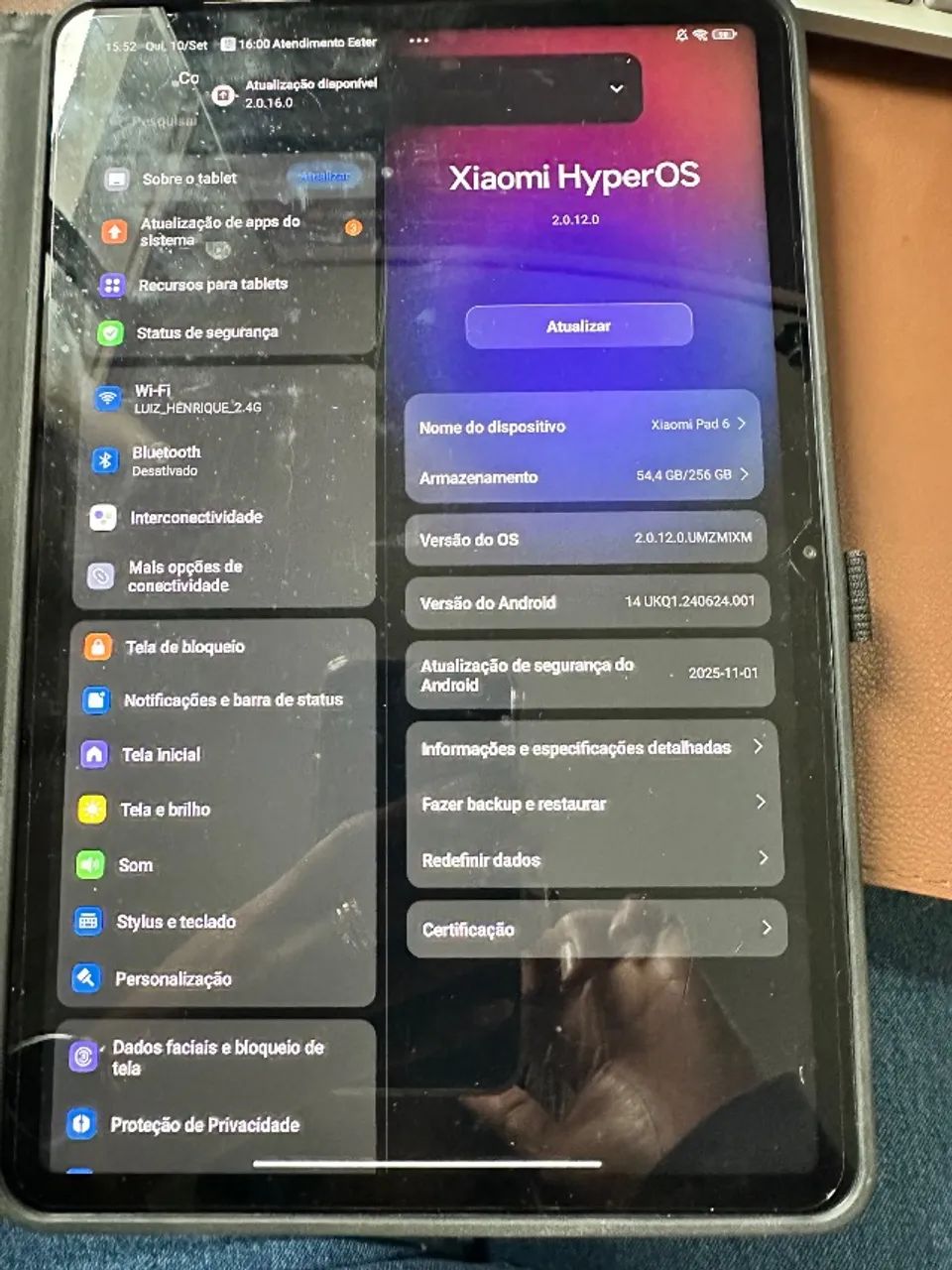 Tablet Xiaomi Pad 6 ? 256GB - usado - Foto 2