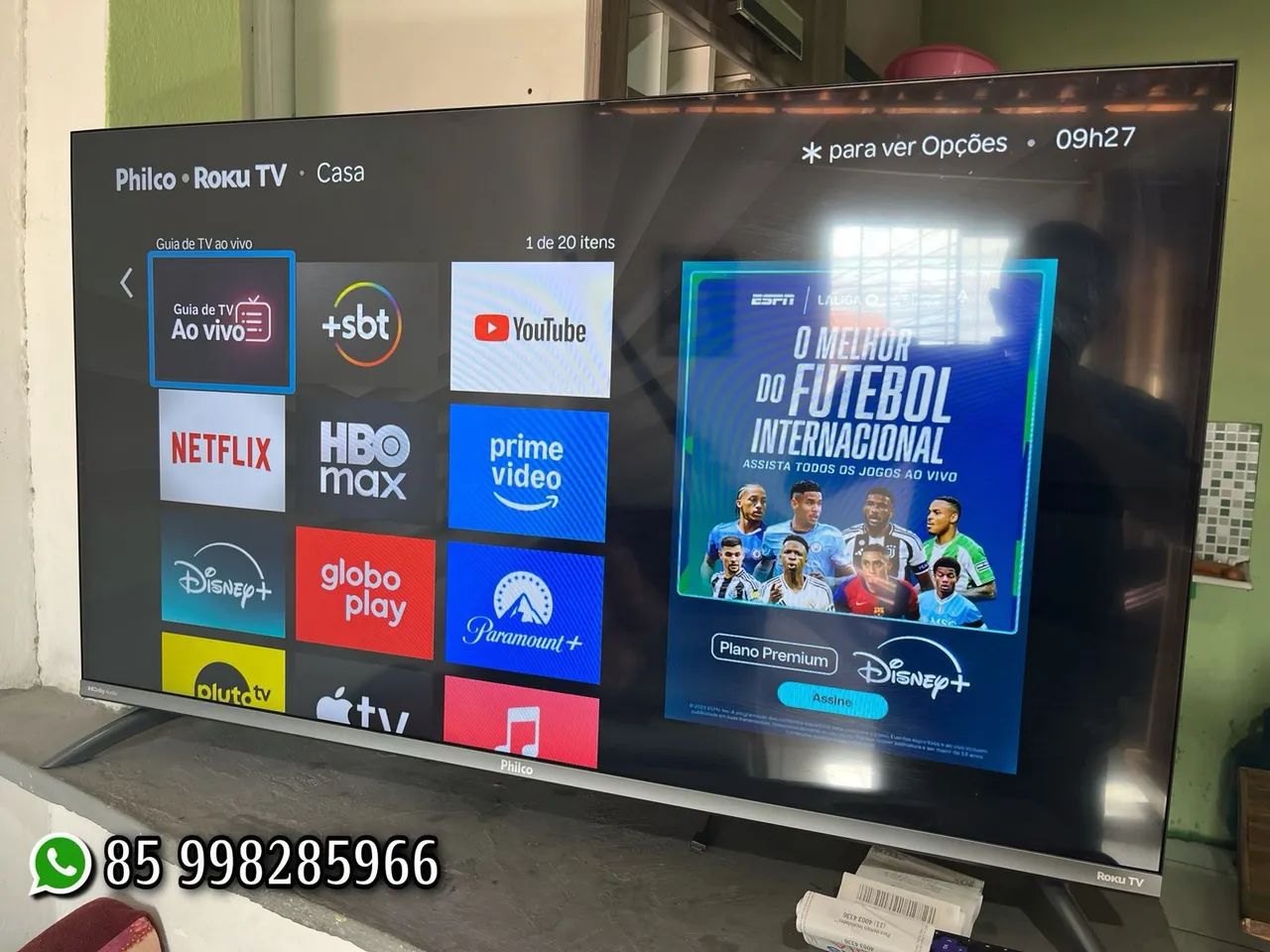 Smart Philco 43 nova nos plásticos 
