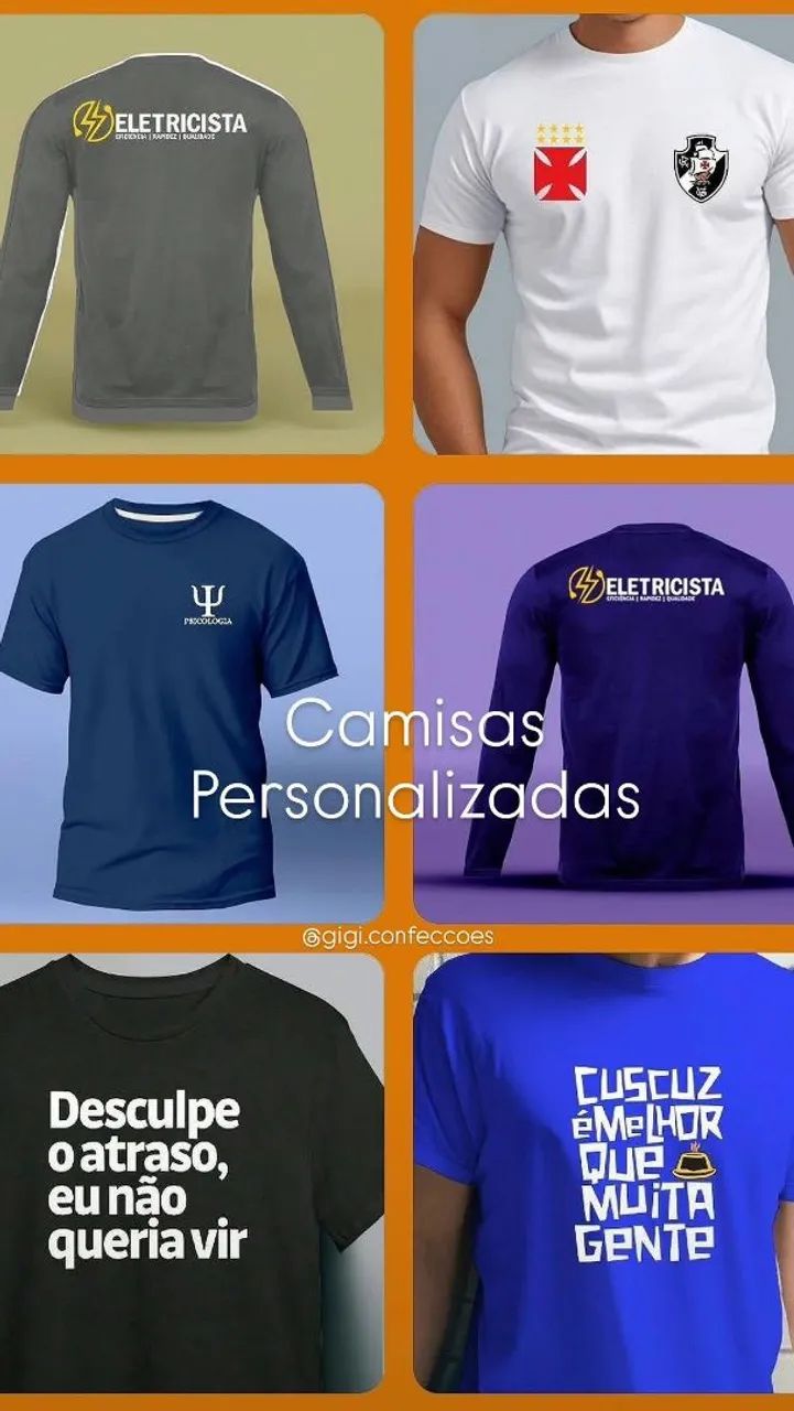 Criamos sua marca de camisas | Camisas Personalizadas  - Foto 5