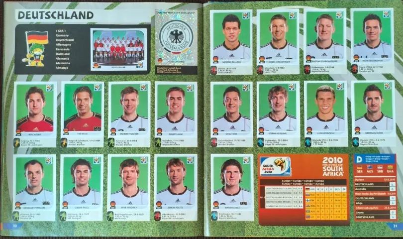 Álbum de figurinhas da Copa de 2010 - COMPLETO - Foto 4