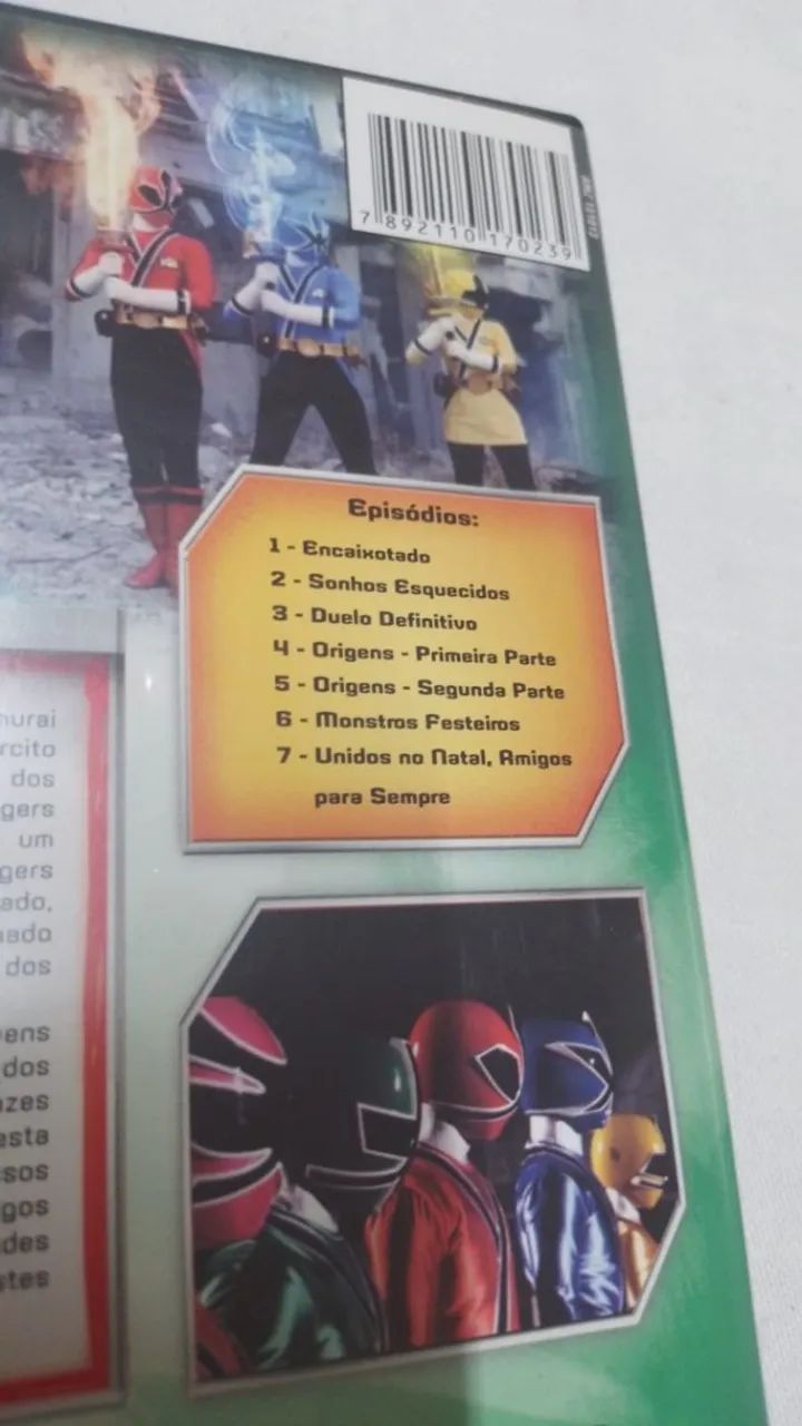 DVD Power Rangers - Samurai - Temporada 18 - Volume 3 ( 21415 ) - Foto 3