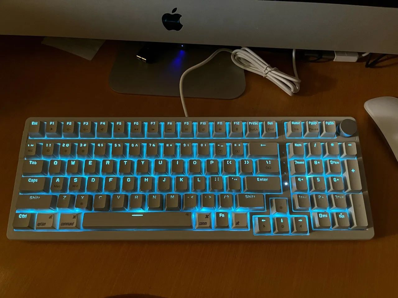 Ajazz AK992 - Teclado Mecânico 98 Teclas Hot Swap USB-C NOVO