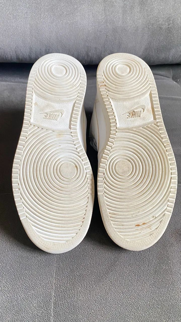 Nike Ebernon Mid All White Original 39 - Foto 5