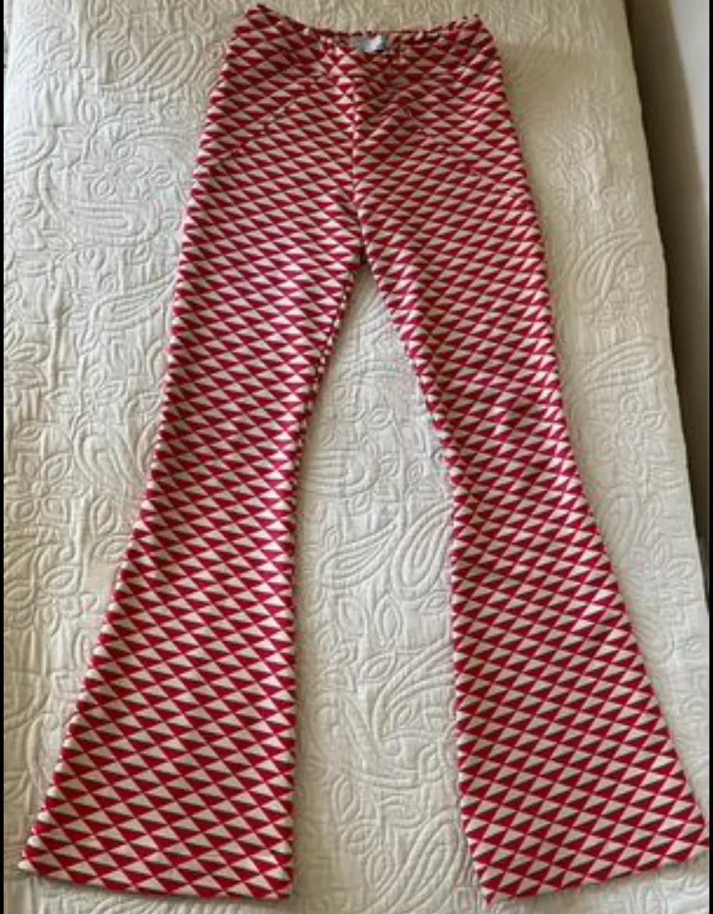 Calça Flare de Suplex Strass
