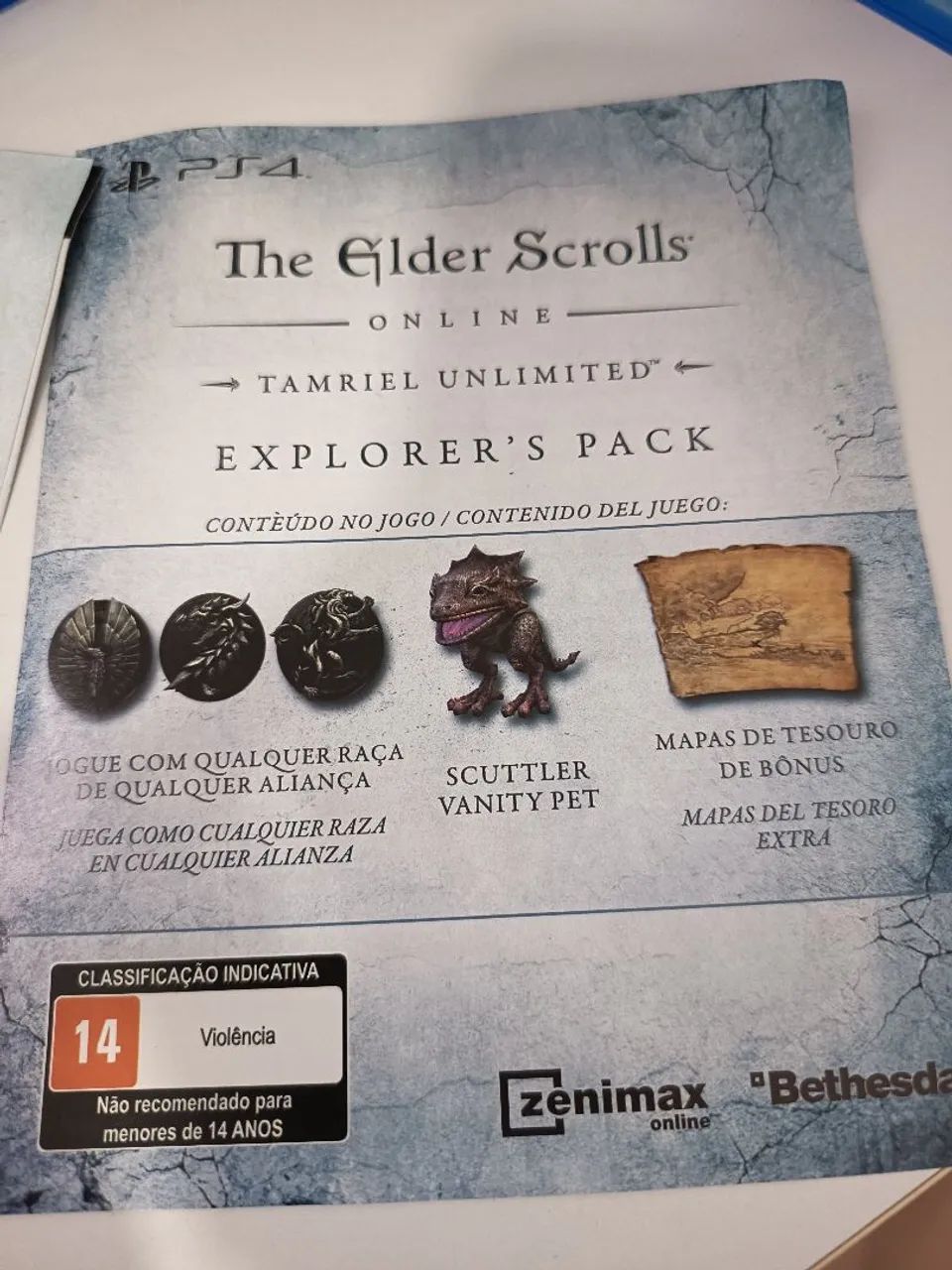 The Elder Scrolls PS4 com conteúdo adicional  - Foto 2