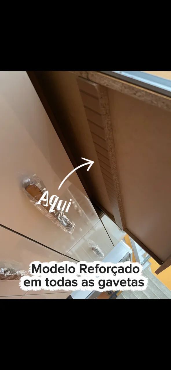 Cômoda Jade 8 Gavetas - Foto 5