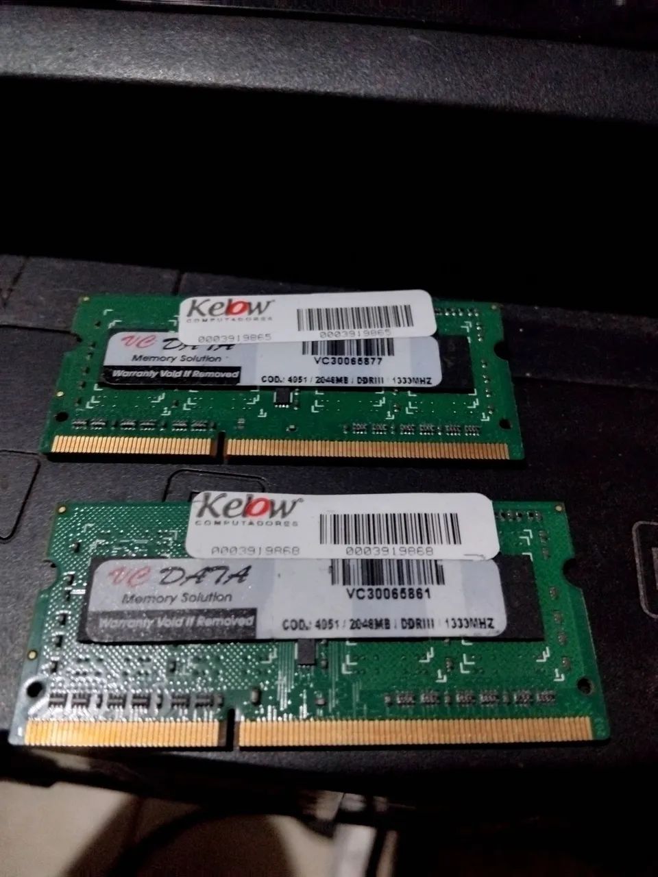 Memórias Ddr3 para Notebook 