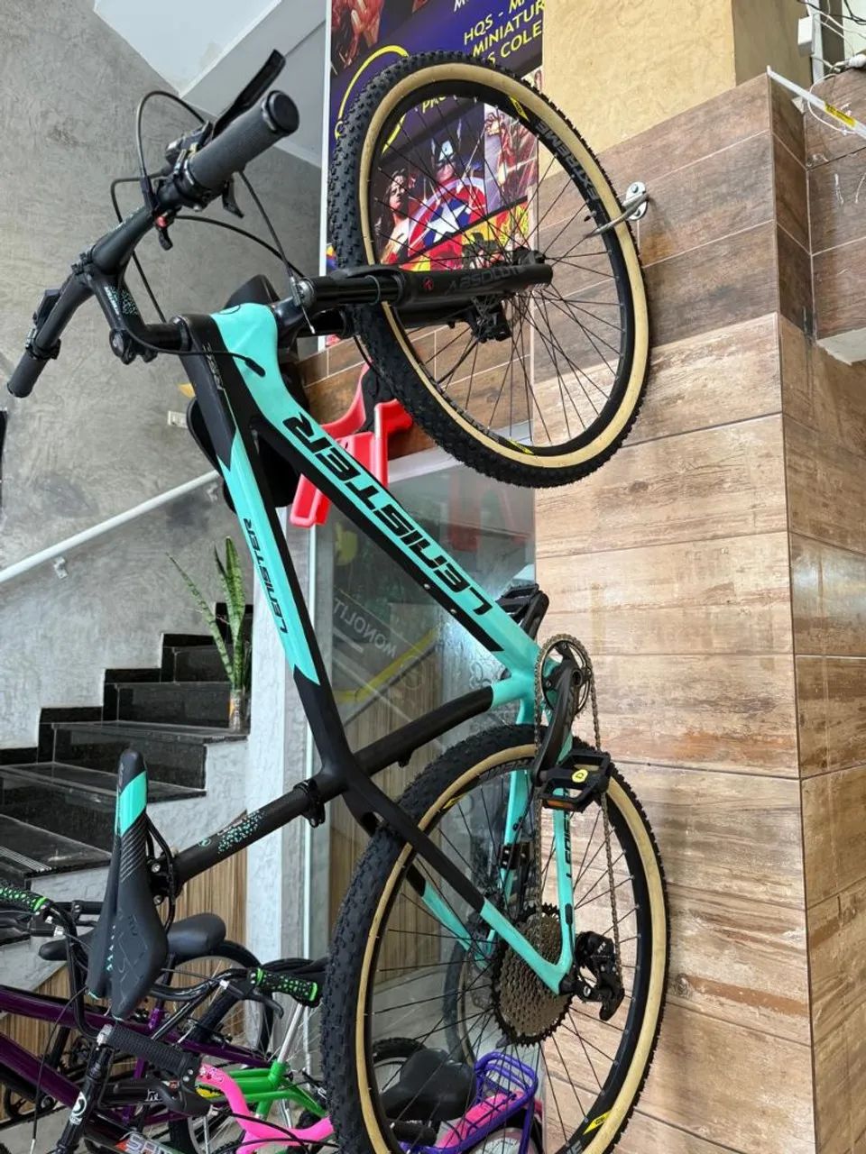 Bicicleta Aro 29 com quadro de Carbono 