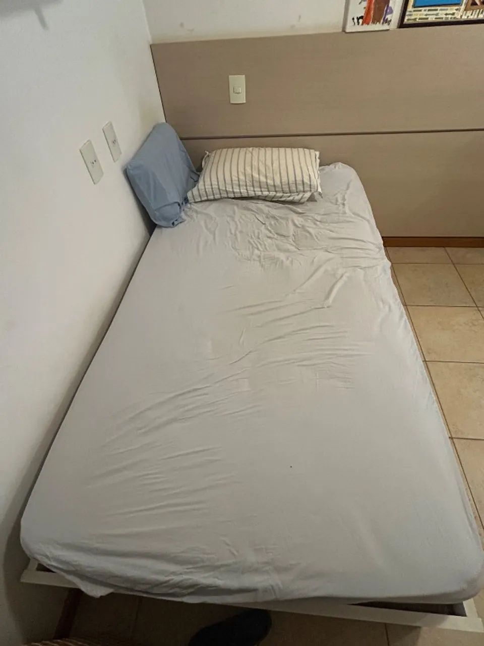 Base de cama com colchão  - Foto 2