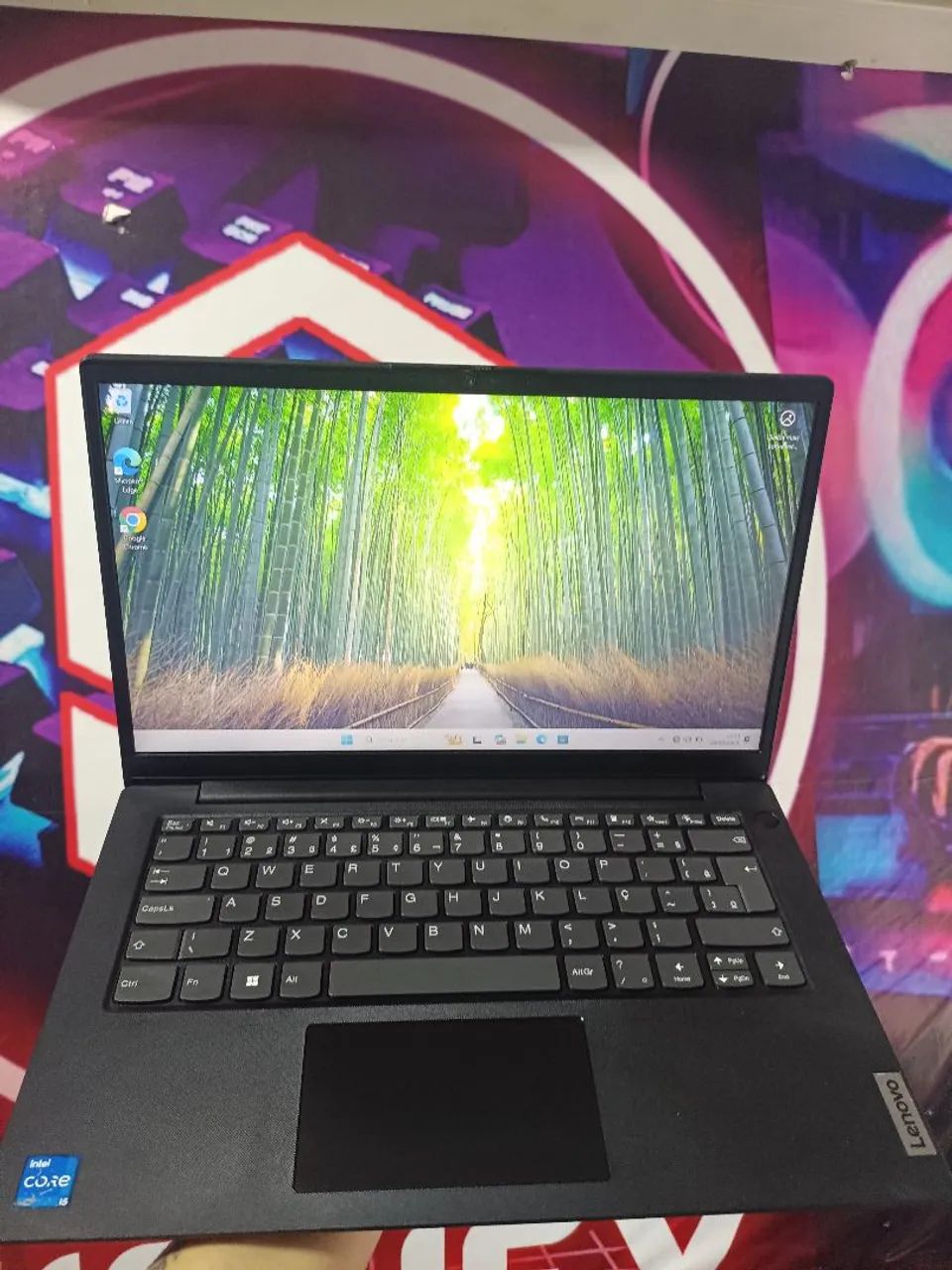 Notebook Lenovo i5 de 11° geração - 1 ano de garantia 