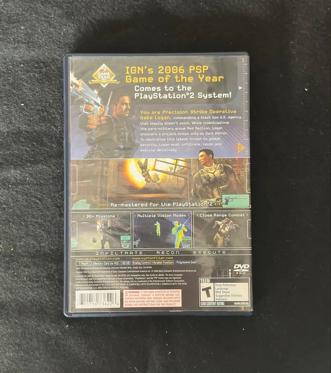 Jogo PlayStation 2 Syphonfilter Dark Mirror - Foto 3