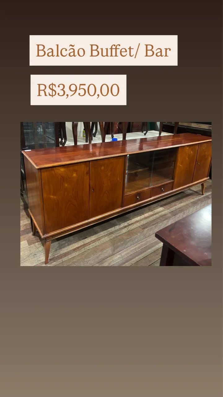 Balcão / bar madeira maciça  - Foto 4