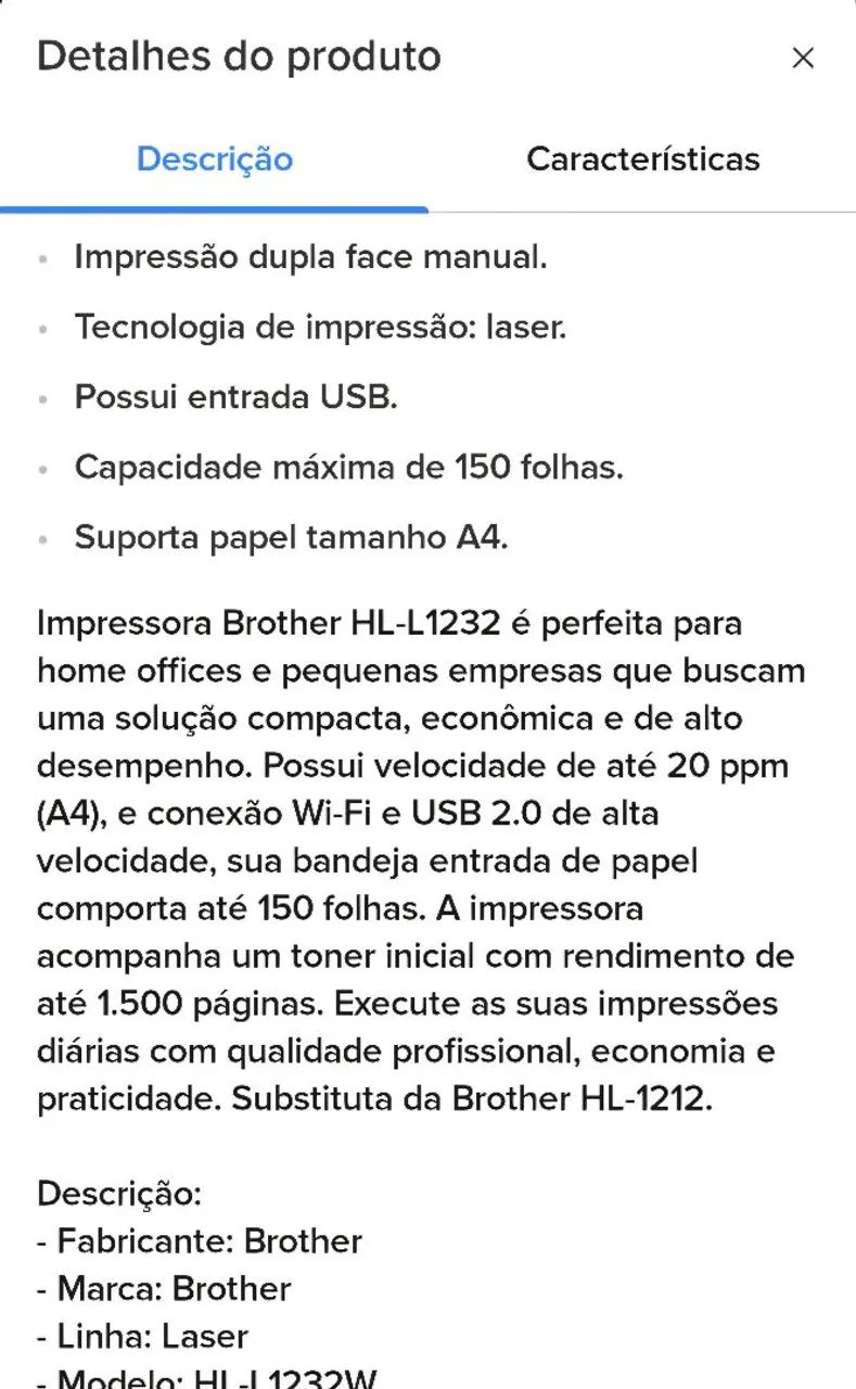 IMPRESSORA LASER BROTHER  - Foto 2