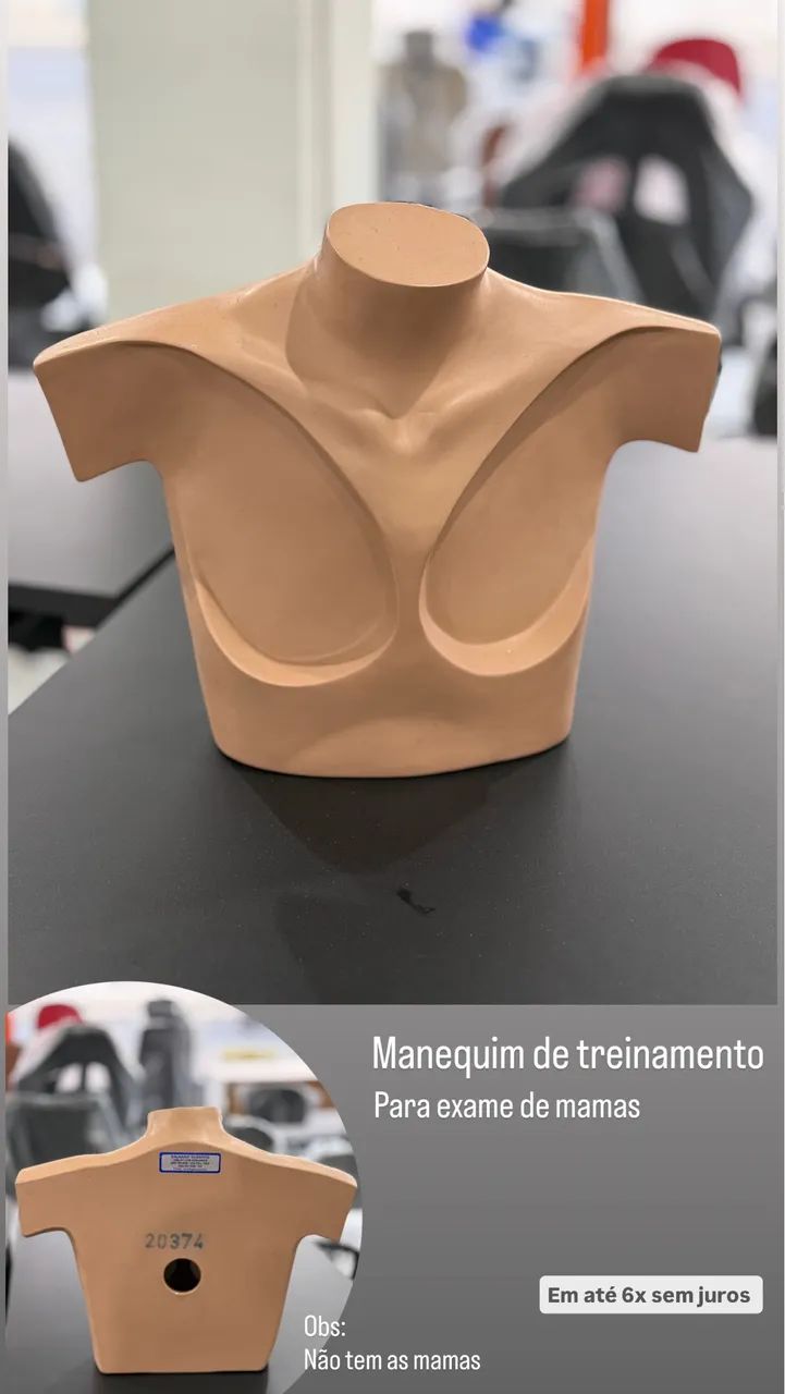 Manequim de treinamento para exame de mama - Foto 2